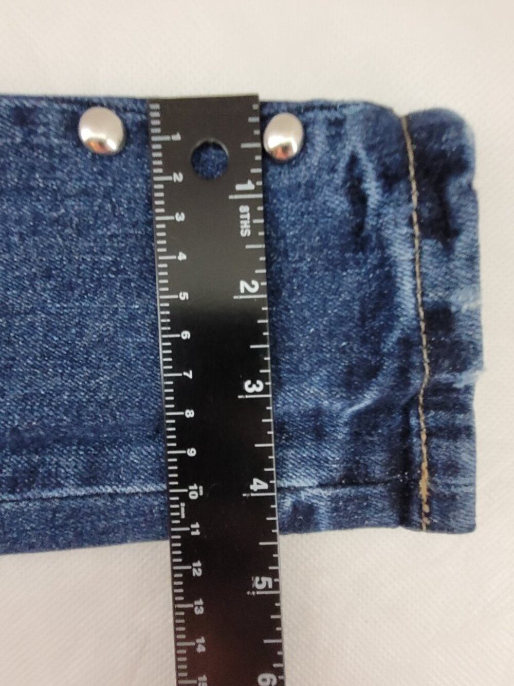 Guess Jeans Womens 24 Blue Denim Sexy Curve Skinny Stretch Studded Hardware Edgy - Picture 10 of 13